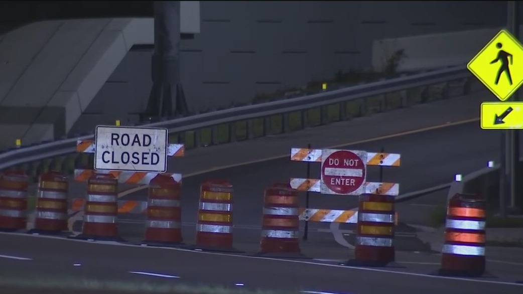 Selmon Extension closed for repairs